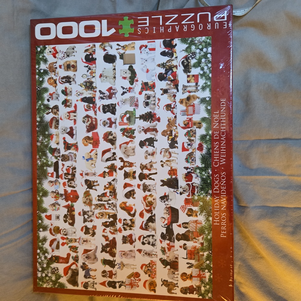 Jigsaw Puzzle HOLIDAY DOGS 1000 PCS